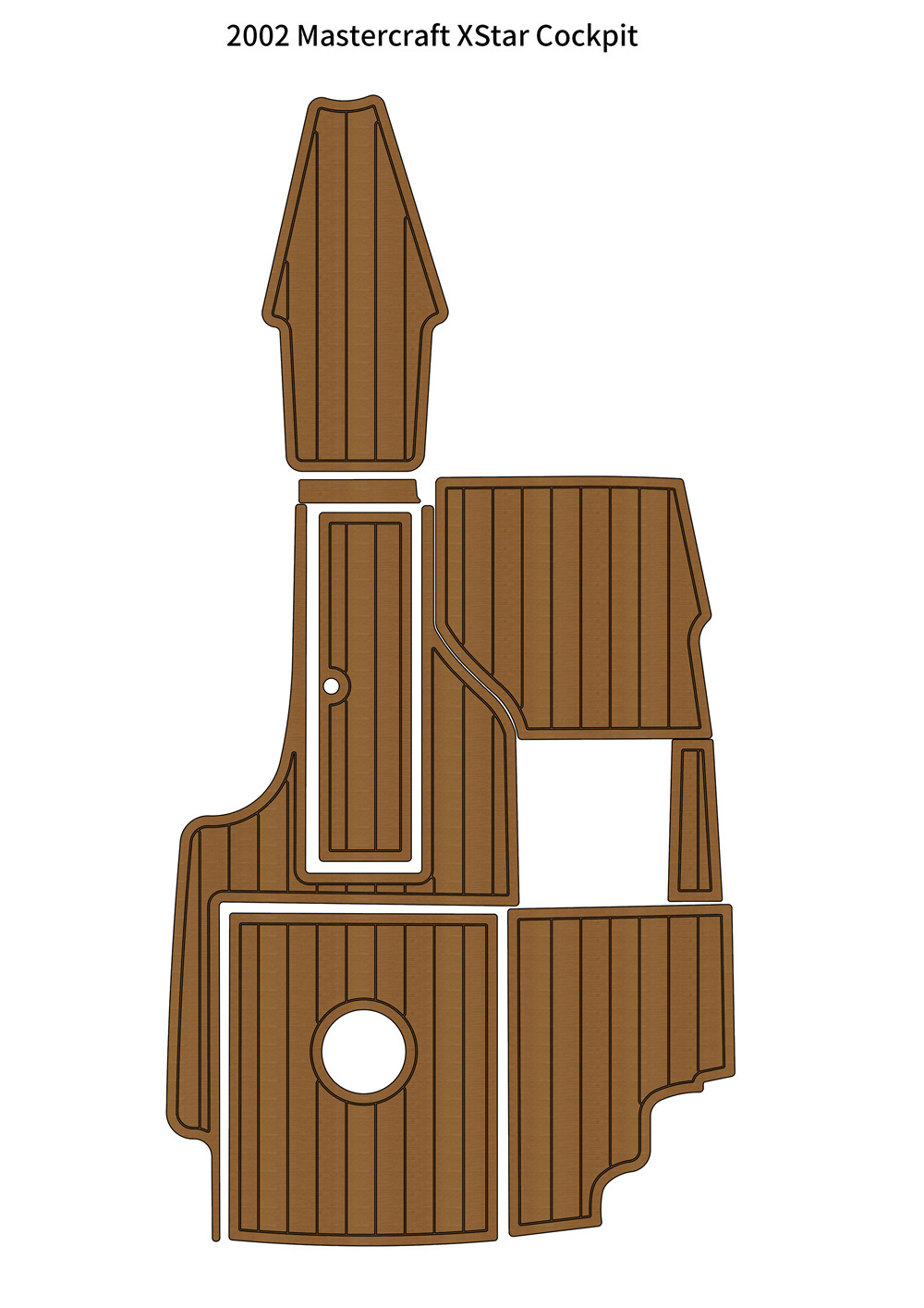 2002 Mastercraft XStar Cockpit
