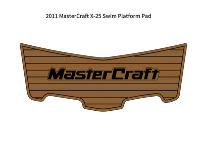 2011 MasterCraft X-25 Swim Platform Pad
