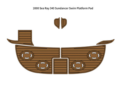 2000 Sea Ray 340 Sundancer Swim Platform Pad