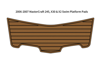 2006-2007 MasterCraft 245 X30 X2 Swim Platform