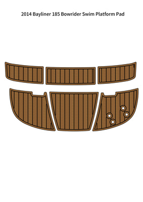 2014 Bayliner 185 Bowrider Swim Platform Pad