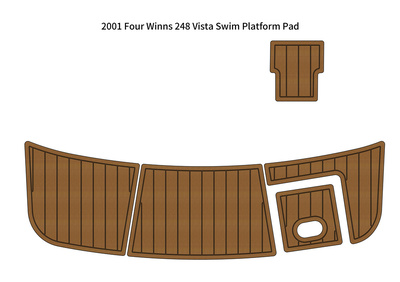 2001 Four Winns 248 Vista Swim Platform Pad