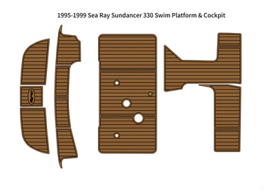1995-1999 Sea Ray Sundancer 330 Swim Platform & Cockpit