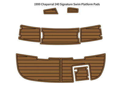 1999 Chaparral 240 Signature Swim Platform Pads