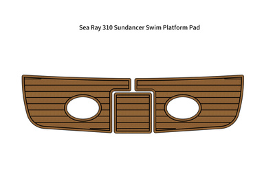 Sea Ray 310 Sundancer Swim Platform Pad