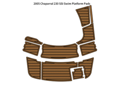 2005 Chaparral 230 SSI Swim Platform Pads